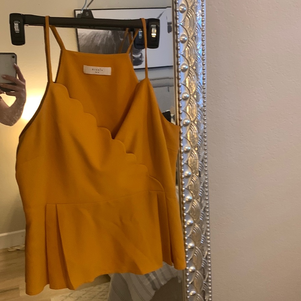 Mustard summer top!